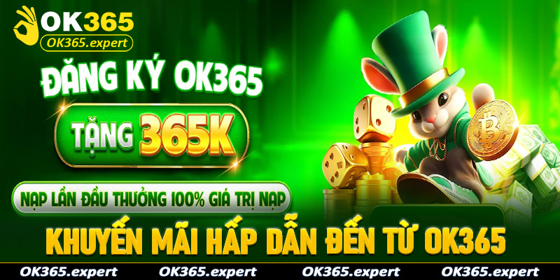 Khuyến mãi hấp dẫn đến từ nhà cái OK365